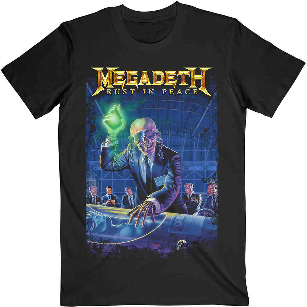 Megadeth - Rust In Peace 30th Anniversary Herren TShirt - Schwarz